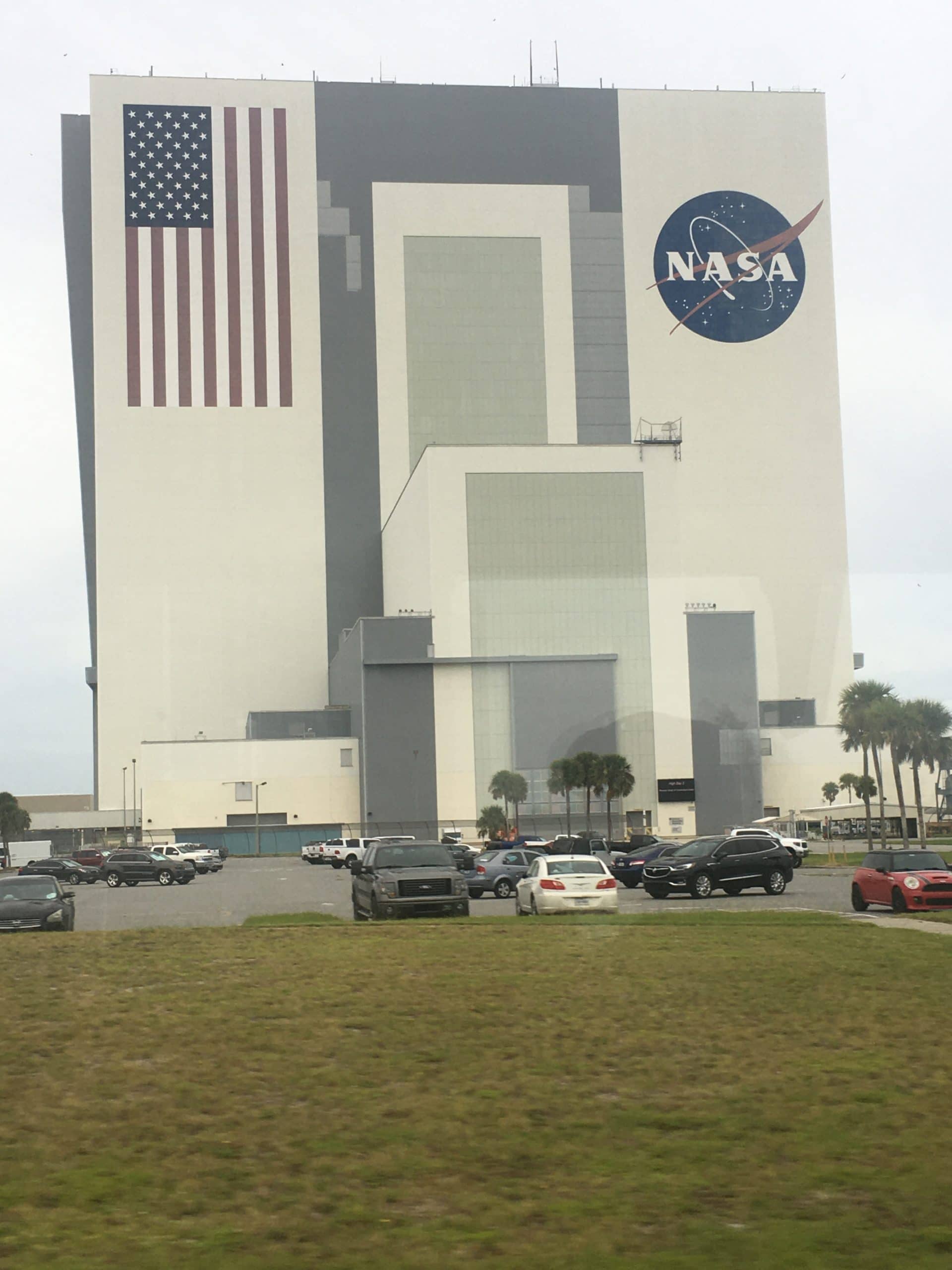 This is the building where the assemble the shuttles and rockets prior to launch.