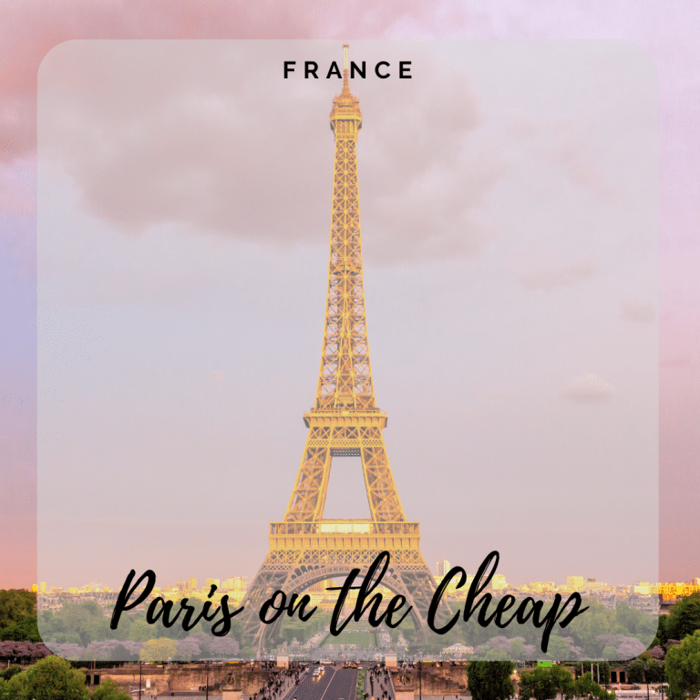 Paris on the Cheap