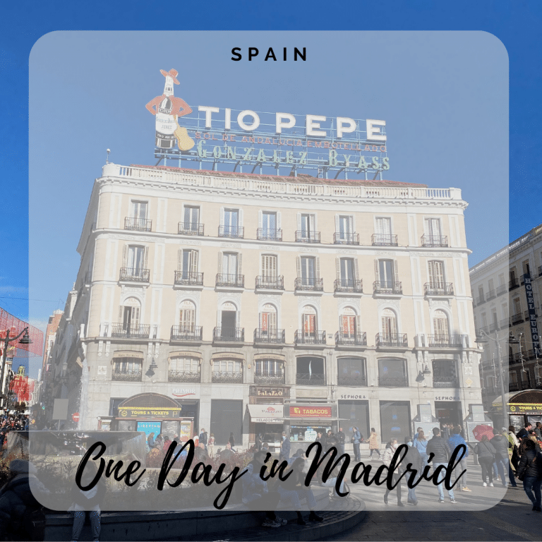 One Day in Madrid