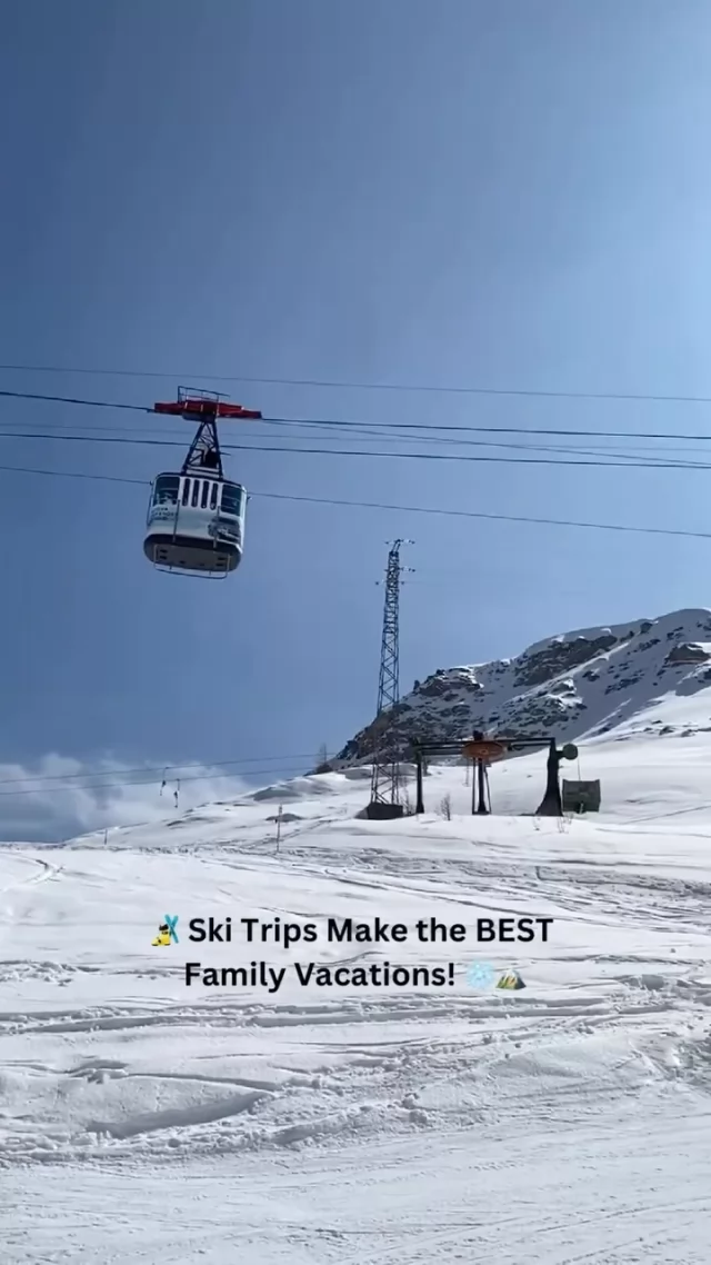 🎿 Why Ski Trips Make the BEST Family Vacations! ❄️🏔️  There’s something magical about a ski trip with family—gliding down powdery slopes, warming up with hot cocoa, and sharing laughs after a few epic wipeouts. 😆⛷️  Skiing isn’t just about the sport—it’s about unplugging, making memories, and spending quality time together in the most breathtaking winter wonderland. Plus, there’s something for everyone, from skiing and snowboarding to cozy lodge vibes and après-ski treats. ☕🔥  We’ve skiied together in Colorado, Austria, France and Italy and even lived in Colorado for 6 weeks one winter to really perfect our skills!  Would you take your family on a ski trip? Drop a ⛷️ if it’s on your bucket list!👇  #FamilyTravel #SkiTrip #WinterAdventures #FamilySkiTrip