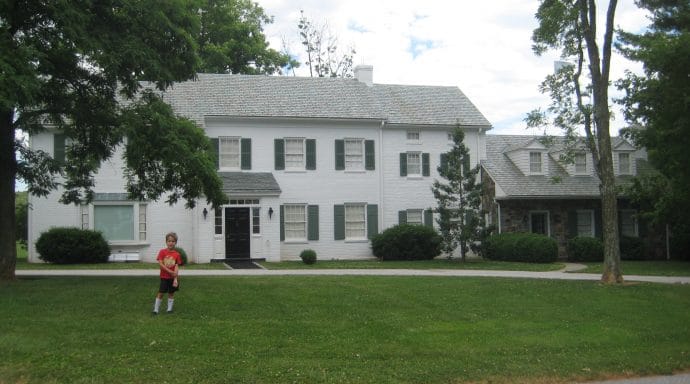 You can tour the Eisenhower's house, in original condition, as well as the grounds and gardens.