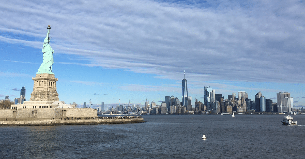 An Amazing Look at History: The Statue of Liberty and Ellis Island with ...