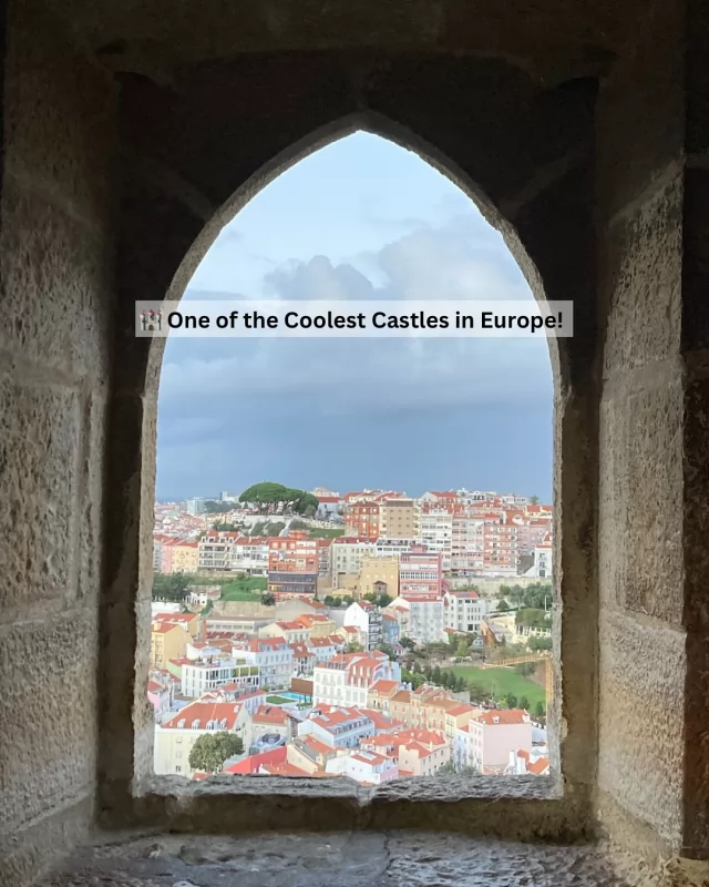 🏰🔥 One of the Coolest Castles in Europe – and You Can Explore Every Inch! 🇵🇹  If you’ve ever dreamed of walking along castle walls, standing in a medieval tower, or taking in epic views over Lisbon—Castelo de São Jorge is your spot! This 11th-century fortress is one of the best places to visit in Lisbon, especially if you’re traveling with kids.  Here’s why this castle needs to be on your list:  🛡️ Step into history – Built by the Moors, conquered by the Portuguese, and standing tall for nearly a thousand years, this castle is a true time capsule!  🌉 Walk the ramparts! – You can actually climb the fortress walls, walk along the top, and peek through the battlements like a real medieval soldier.  🔭 The BEST views in Lisbon – From the castle towers, you get breathtaking panoramic views of the city, the Tagus River, and even the 25 de Abril Bridge!  ⚔️ Perfect for kids! – Little adventurers will love pretending to defend the fort, climbing the towers, and spotting peacocks roaming the gardens.  🚶 Easy to reach – Hop on Tram 28 or take a short (but steep!) walk through the charming Alfama district. Either way, the journey is part of the adventure!  If you love castles, stunning views, and a little medieval fun, Castelo de São Jorge is a must! Who’s adding this to their Lisbon bucket list? 👇  #LisbonViews #CasteloDeSaoJorge #LisbonWithKids #PortugalTravel #EuropeCastles #FamilyAdventures